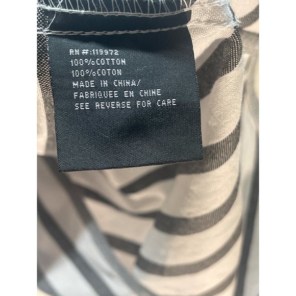 Parish Nation Clothing XLarge mens Button Down gray -blue stripes pre-owned - Picture 14 of 14